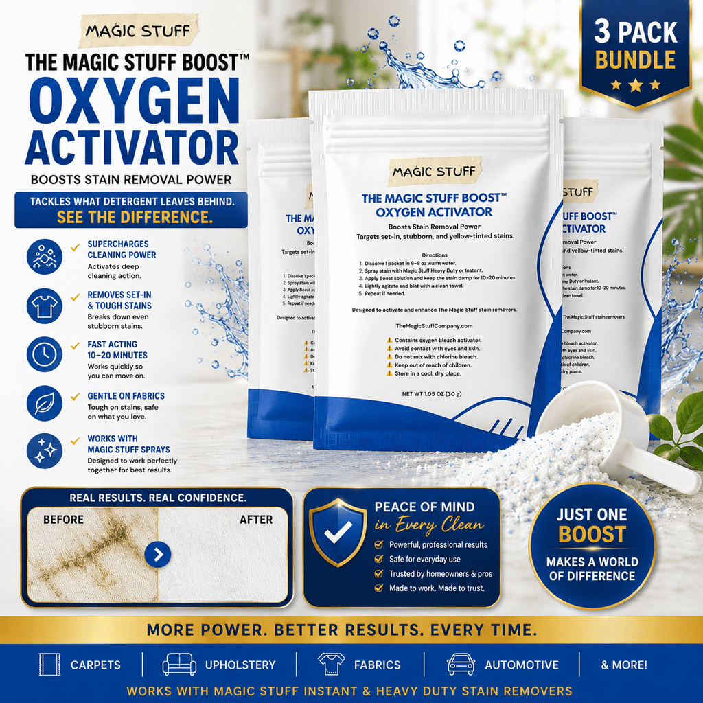 Magic Stuff® Boost Stain Removal - The Magic Stuff Company