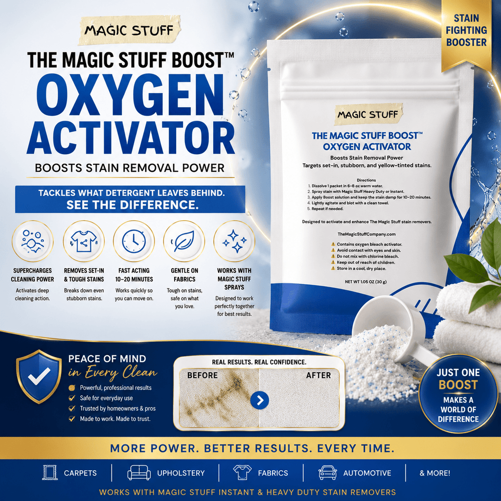Magic Stuff® Boost Stain Removal - The Magic Stuff Company