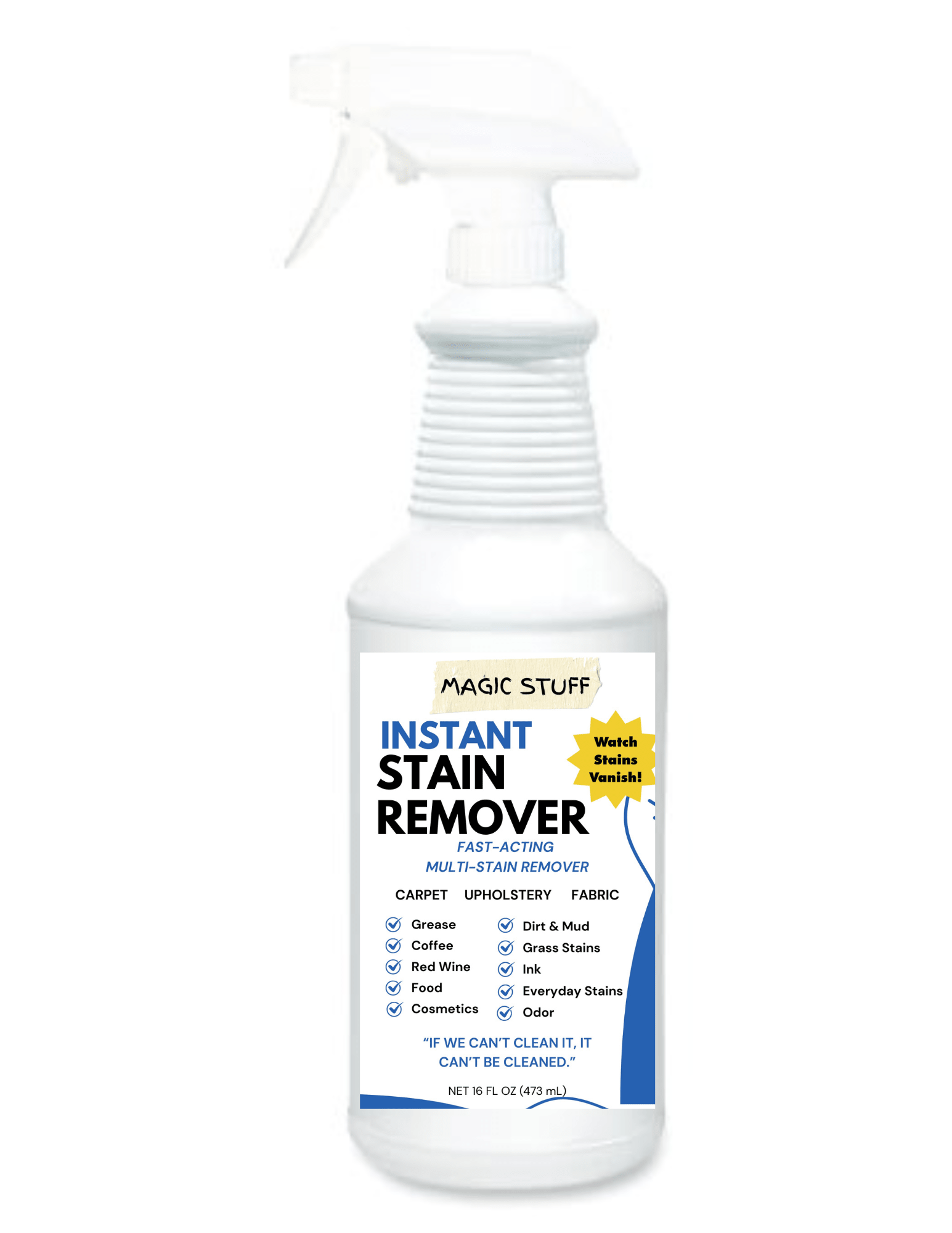Magic Stuff® Instant Stain Remover - The Magic Stuff Company