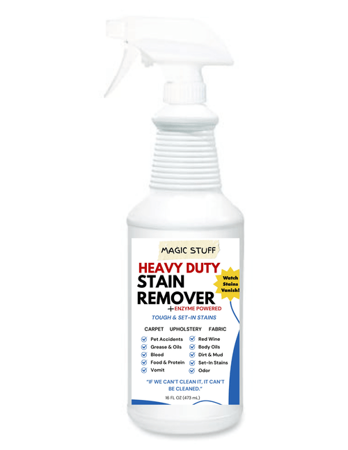 Magic Stuff® Heavy Duty Stain Removal - The Magic Stuff Company